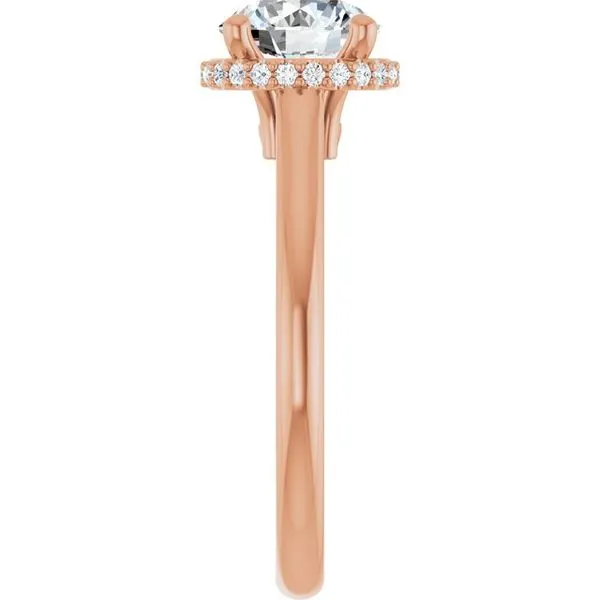 Hidden Halo-Style Engagement Ring Image 4 Shipley's Fine Jewelry Hampstead, MD