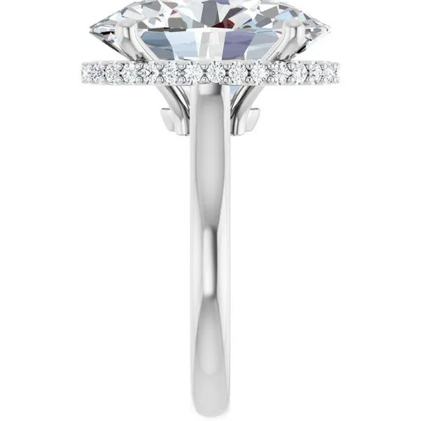 Hidden Halo-Style Engagement Ring Image 4 Arezzo Jewelers Elmwood Park, IL