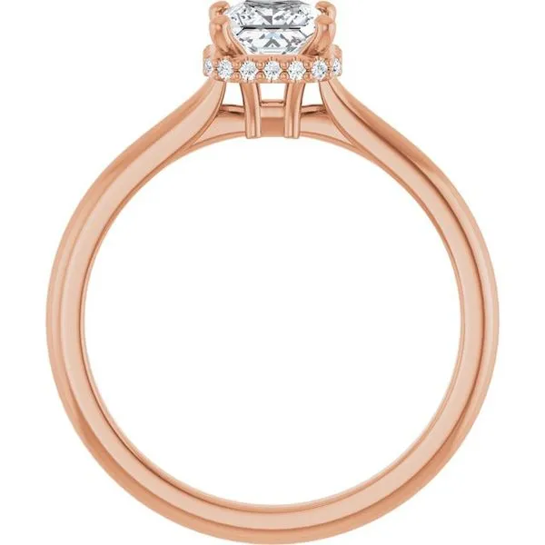 Hidden Halo-Style Engagement Ring Image 2 Ocean View Jewelers Millville, DE