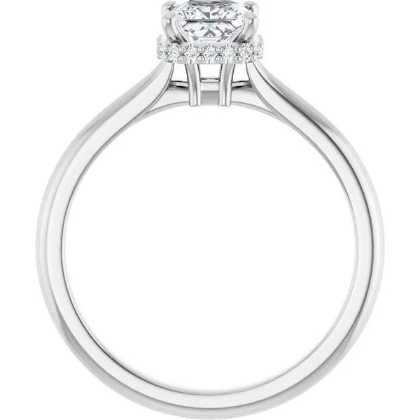 Hidden Halo-Style Engagement Ring Image 2 Morin Jewelers Southbridge, MA