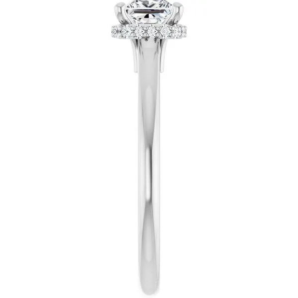 Hidden Halo-Style Engagement Ring Image 4 Austin's Fine Diamonds & Jewelry Lyndhurst, NJ