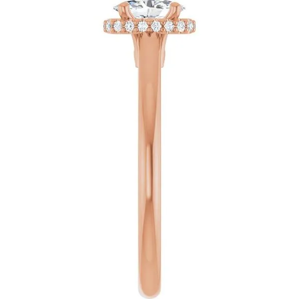 Hidden Halo-Style Engagement Ring Image 4 Paul James Jewelers Angels Camp, CA