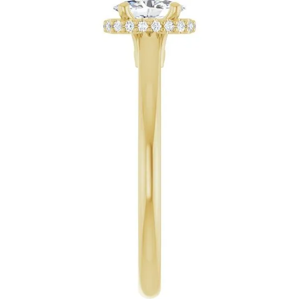 Hidden Halo-Style Engagement Ring Image 4 Arezzo Jewelers Elmwood Park, IL