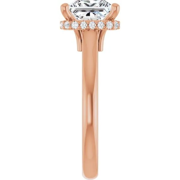 Hidden Halo-Style Engagement Ring Image 4 Mark Jewellers La Crosse, WI