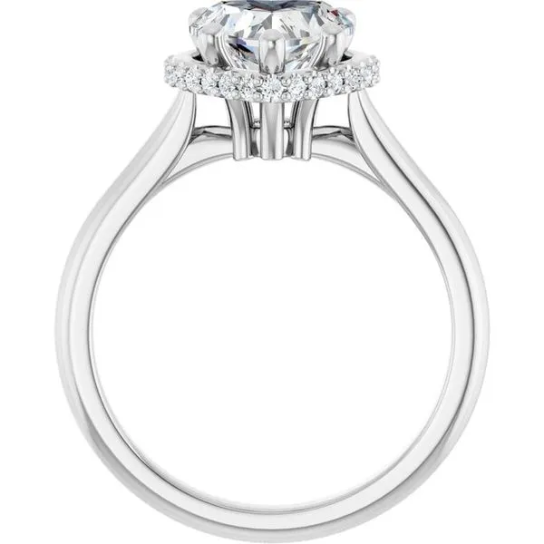 Hidden Halo-Style Engagement Ring Image 2 Paul James Jewelers Angels Camp, CA