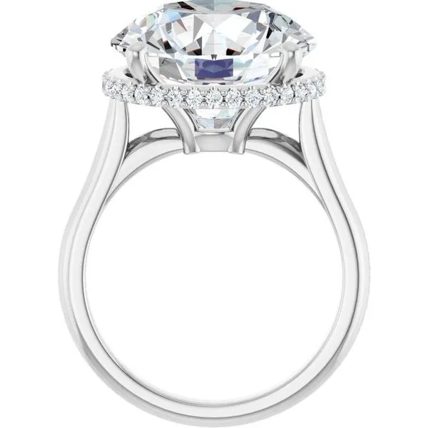 Hidden Halo-Style Engagement Ring Image 2 Mark Jewellers La Crosse, WI