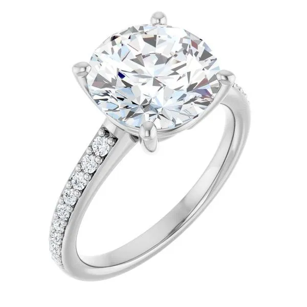 V-End Prong Engagement Ring Futer Bros Jewelers York, PA