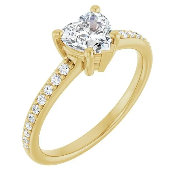 V-End Prong Engagement Ring Futer Bros Jewelers York, PA