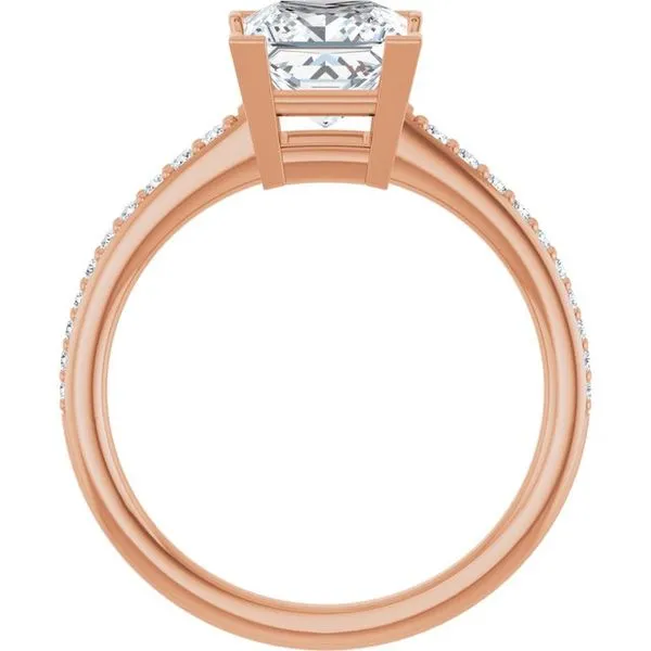 V-End Prong Engagement Ring Image 2 J. Thomas Jewelers Rochester Hills, MI