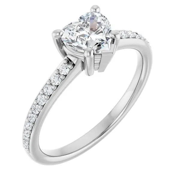 V-End Prong Engagement Ring Futer Bros Jewelers York, PA