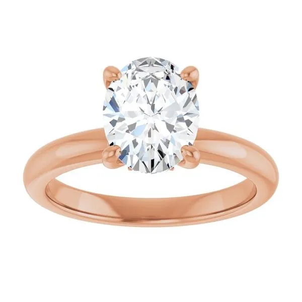 Hidden Halo-Style Engagement Ring Image 3 Dripping Diamonds Dripping Springs, TX