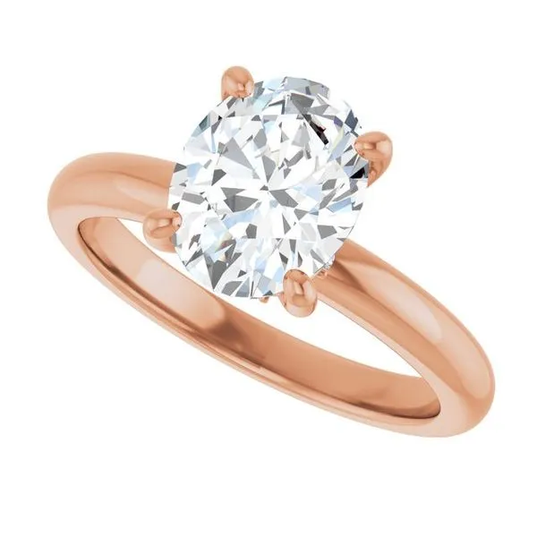 Hidden Halo-Style Engagement Ring Image 5 Dripping Diamonds Dripping Springs, TX