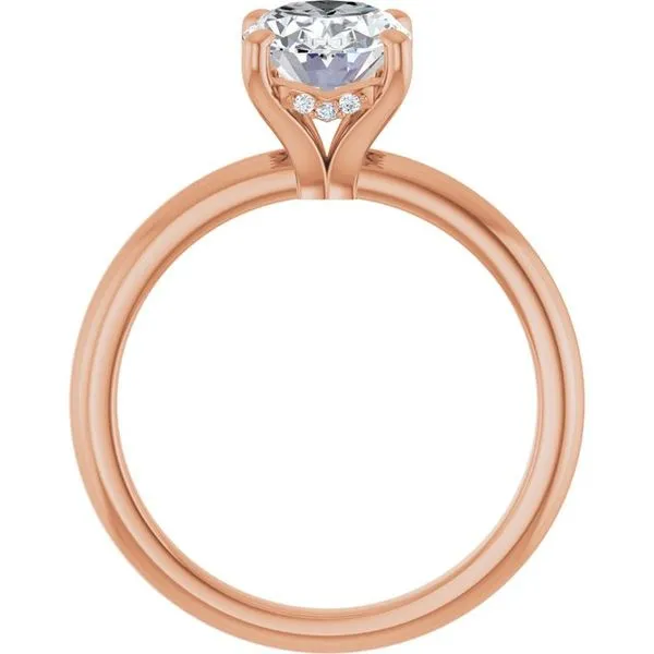 Hidden Halo-Style Engagement Ring Image 2 Dripping Diamonds Dripping Springs, TX