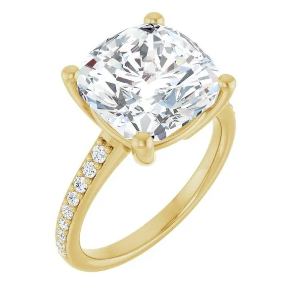 V-End Prong Engagement Ring Raleigh Diamond Fine Jewelry Raleigh, NC