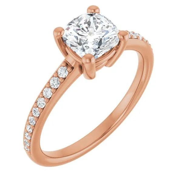 V-End Prong Engagement Ring Futer Bros Jewelers York, PA