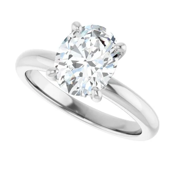 Hidden Halo-Style Engagement Ring Image 5 Raleigh Diamond Fine Jewelry Raleigh, NC