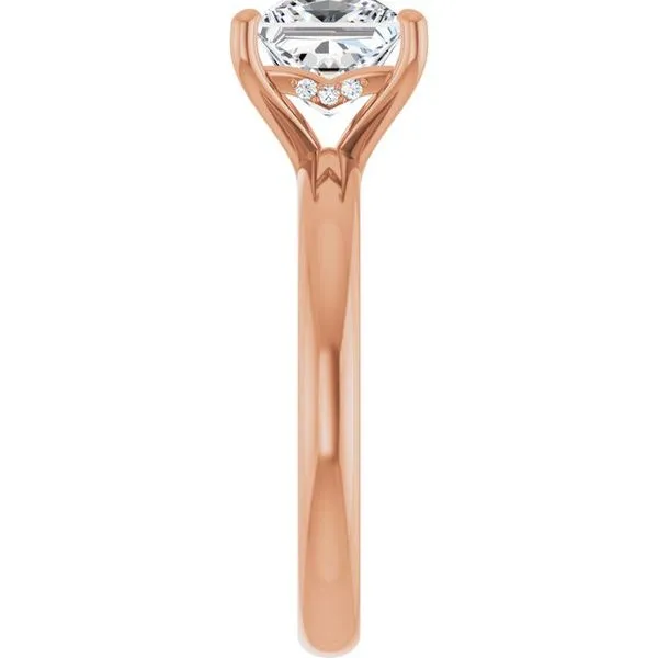 Hidden Halo-Style Engagement Ring Image 4 Raleigh Diamond Fine Jewelry Raleigh, NC