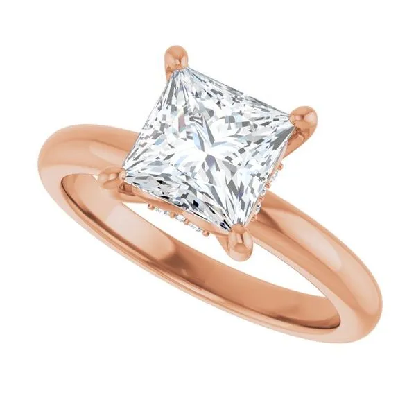 Hidden Halo-Style Engagement Ring Image 5 Dripping Diamonds Dripping Springs, TX