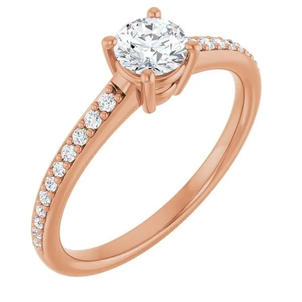 V-End Prong Engagement Ring Futer Bros Jewelers York, PA