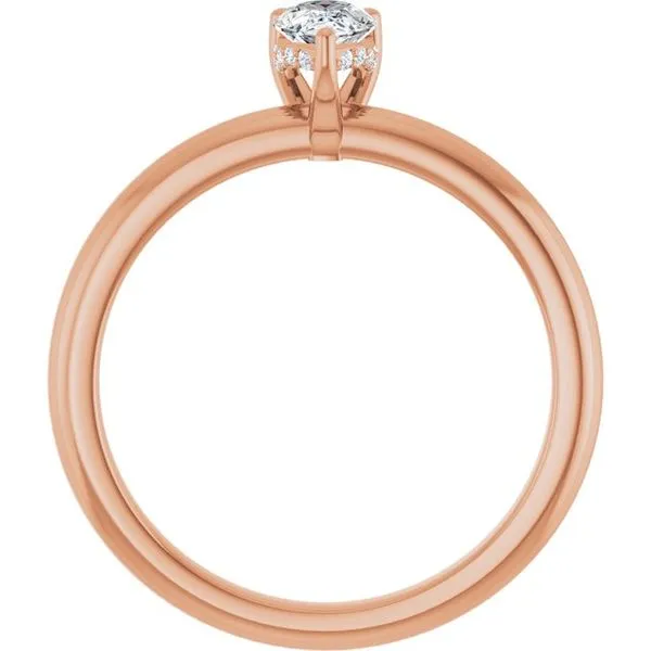 Hidden Halo-Style Engagement Ring Image 2 Raleigh Diamond Fine Jewelry Raleigh, NC