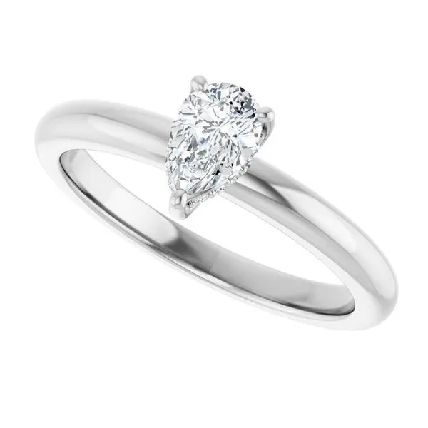 Hidden Halo-Style Engagement Ring Image 5 Raleigh Diamond Fine Jewelry Raleigh, NC