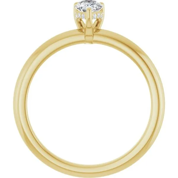 Hidden Halo-Style Engagement Ring Image 2 Raleigh Diamond Fine Jewelry Raleigh, NC