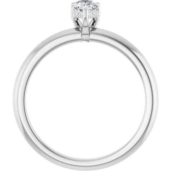 Hidden Halo-Style Engagement Ring Image 2 Raleigh Diamond Fine Jewelry Raleigh, NC