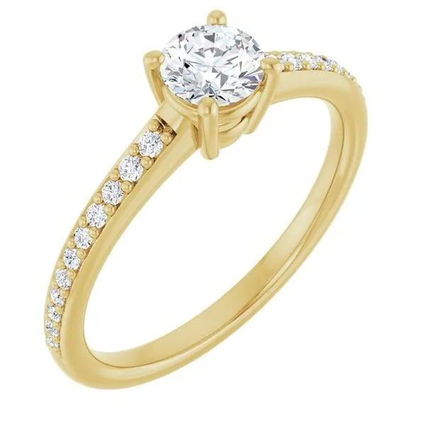 V-End Prong Engagement Ring Futer Bros Jewelers York, PA