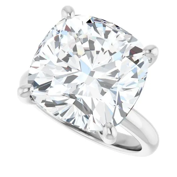 Hidden Halo-Style Engagement Ring Image 5 Raleigh Diamond Fine Jewelry Raleigh, NC