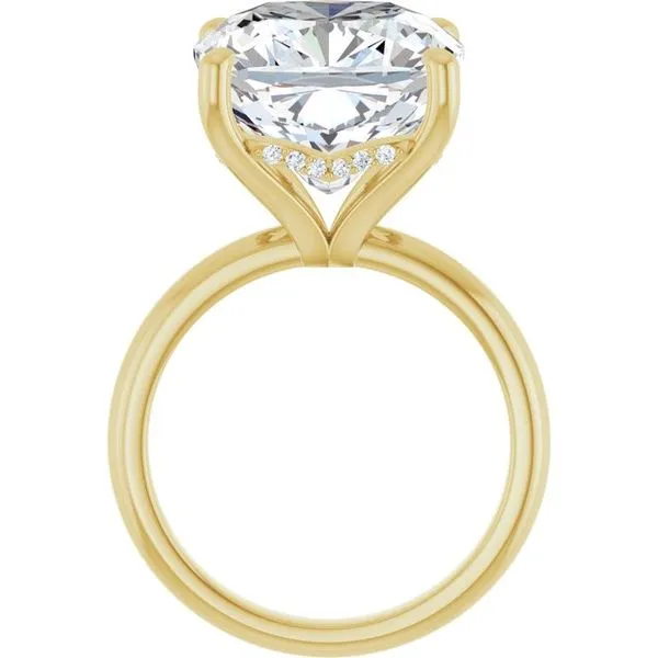 Hidden Halo-Style Engagement Ring Image 2 Dripping Diamonds Dripping Springs, TX