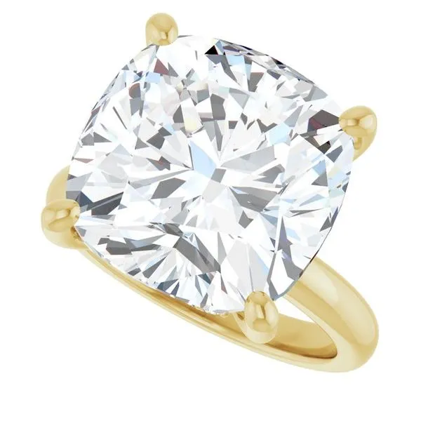 Hidden Halo-Style Engagement Ring Image 5 Dripping Diamonds Dripping Springs, TX