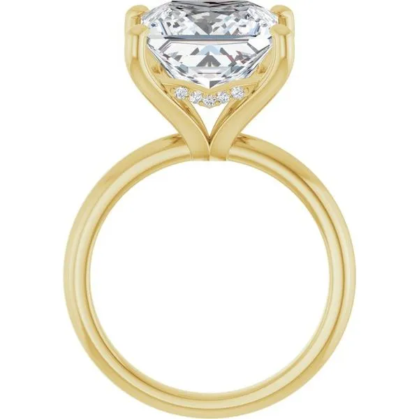 Hidden Halo-Style Engagement Ring Image 2 Raleigh Diamond Fine Jewelry Raleigh, NC