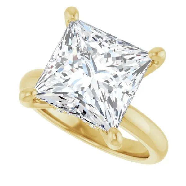 Hidden Halo-Style Engagement Ring Image 5 Dripping Diamonds Dripping Springs, TX