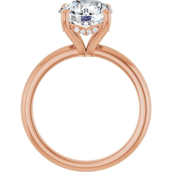 Hidden Halo-Style Engagement Ring Image 2 Raleigh Diamond Fine Jewelry Raleigh, NC