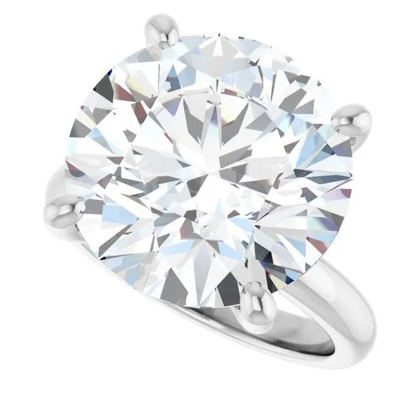 Hidden Halo-Style Engagement Ring Image 5 Raleigh Diamond Fine Jewelry Raleigh, NC