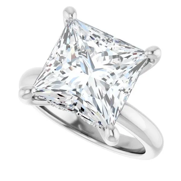 Hidden Halo-Style Engagement Ring Image 5 Dripping Diamonds Dripping Springs, TX