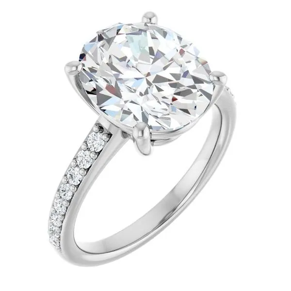 V-End Prong Engagement Ring Futer Bros Jewelers York, PA