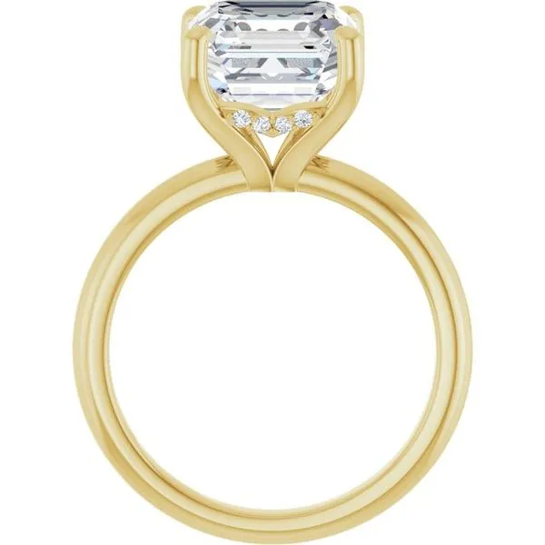 Hidden Halo-Style Engagement Ring Image 2 Raleigh Diamond Fine Jewelry Raleigh, NC