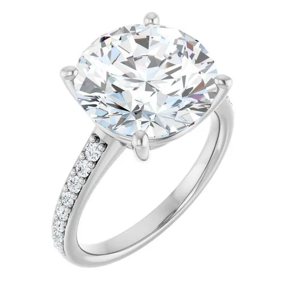 V-End Prong Engagement Ring Futer Bros Jewelers York, PA