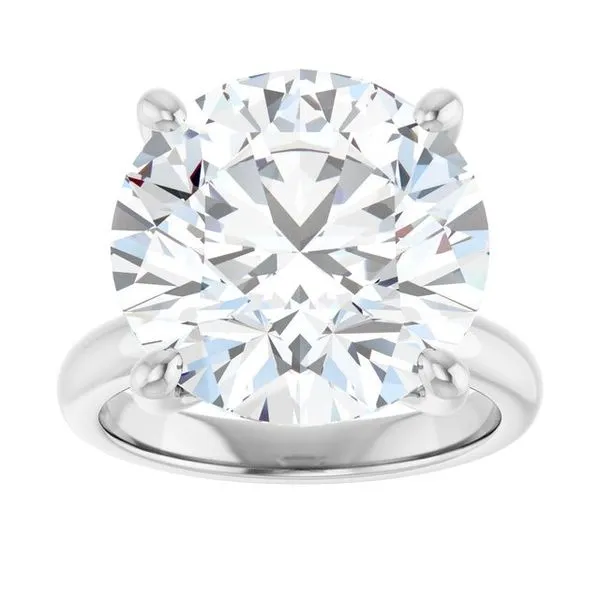 Hidden Halo-Style Engagement Ring Image 3 Dripping Diamonds Dripping Springs, TX