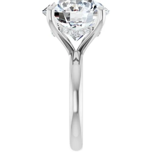 Hidden Halo-Style Engagement Ring Image 4 Dripping Diamonds Dripping Springs, TX