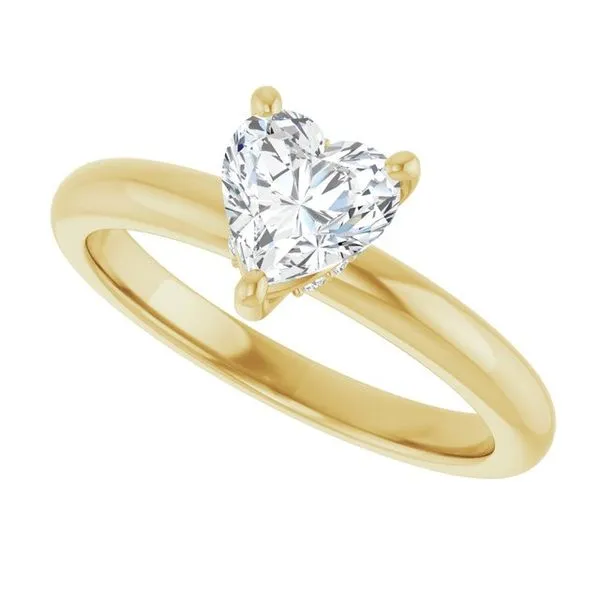 Hidden Halo-Style Engagement Ring Image 5 Dripping Diamonds Dripping Springs, TX