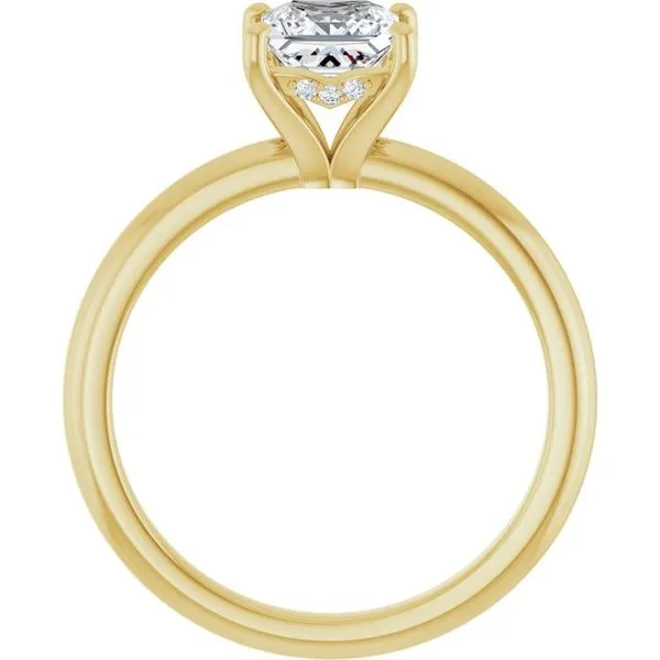 Hidden Halo-Style Engagement Ring Image 2 Raleigh Diamond Fine Jewelry Raleigh, NC