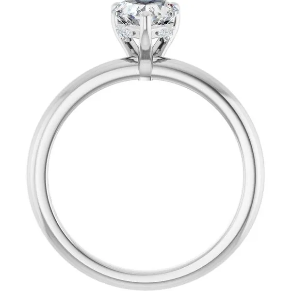 Hidden Halo-Style Engagement Ring Image 2 Raleigh Diamond Fine Jewelry Raleigh, NC