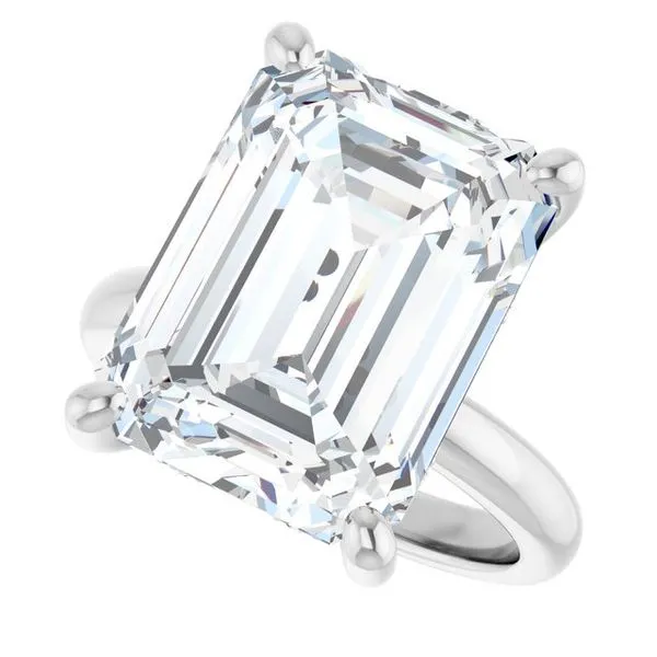 Hidden Halo-Style Engagement Ring Image 5 Raleigh Diamond Fine Jewelry Raleigh, NC