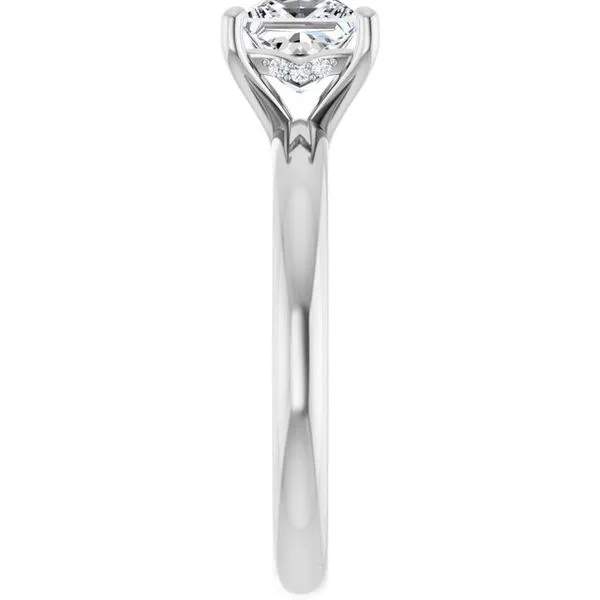 Hidden Halo-Style Engagement Ring Image 4 Raleigh Diamond Fine Jewelry Raleigh, NC