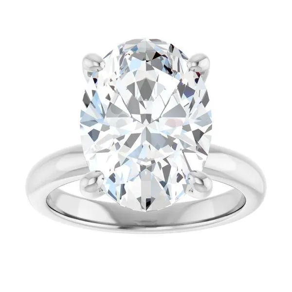 Hidden Halo-Style Engagement Ring Image 3 Raleigh Diamond Fine Jewelry Raleigh, NC