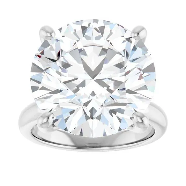 Hidden Halo-Style Engagement Ring Image 3 Raleigh Diamond Fine Jewelry Raleigh, NC