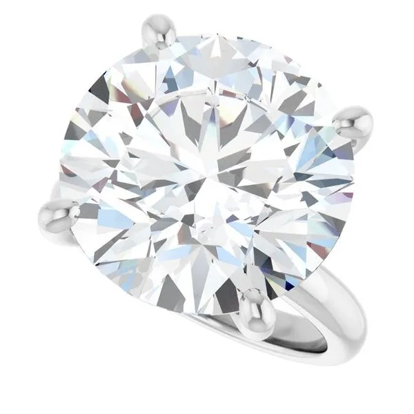 Hidden Halo-Style Engagement Ring Image 5 Raleigh Diamond Fine Jewelry Raleigh, NC