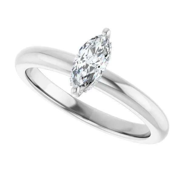 Hidden Halo-Style Engagement Ring Image 5 Dripping Diamonds Dripping Springs, TX